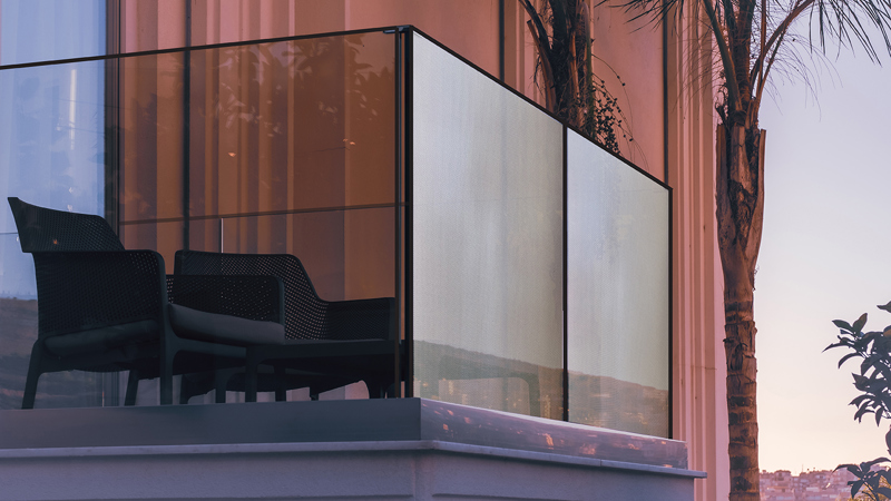 Exterior Design - Balustrade louvers 